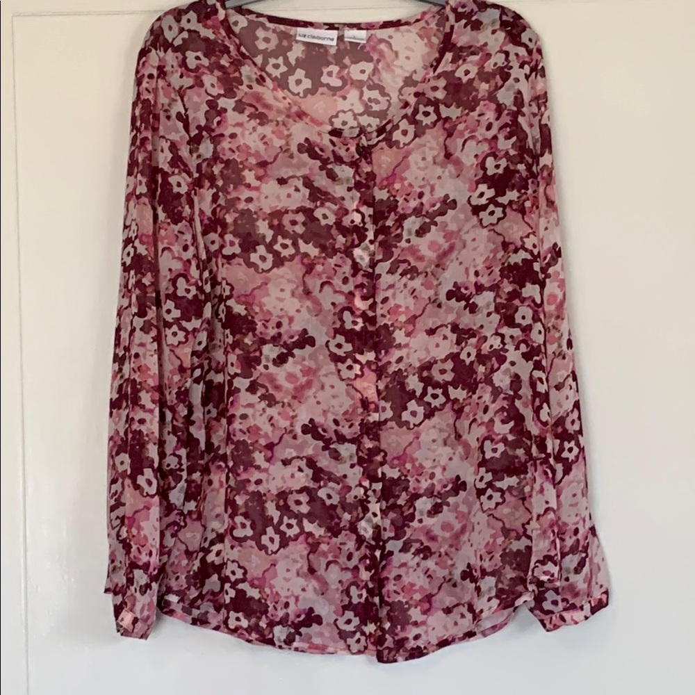 Floral Pink Blouse
